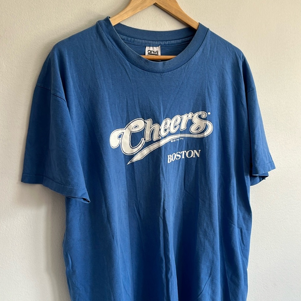 Vintage Cheers Boston T-Shirt / XL / Single Stitch / Anvil